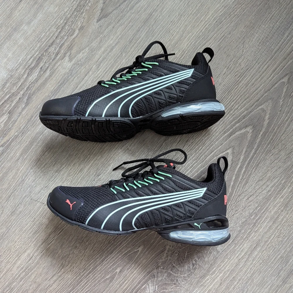 PUMA Voltaic Evo Cross Training Women's Sneakers Black Size 6 - Picture 3 of 7